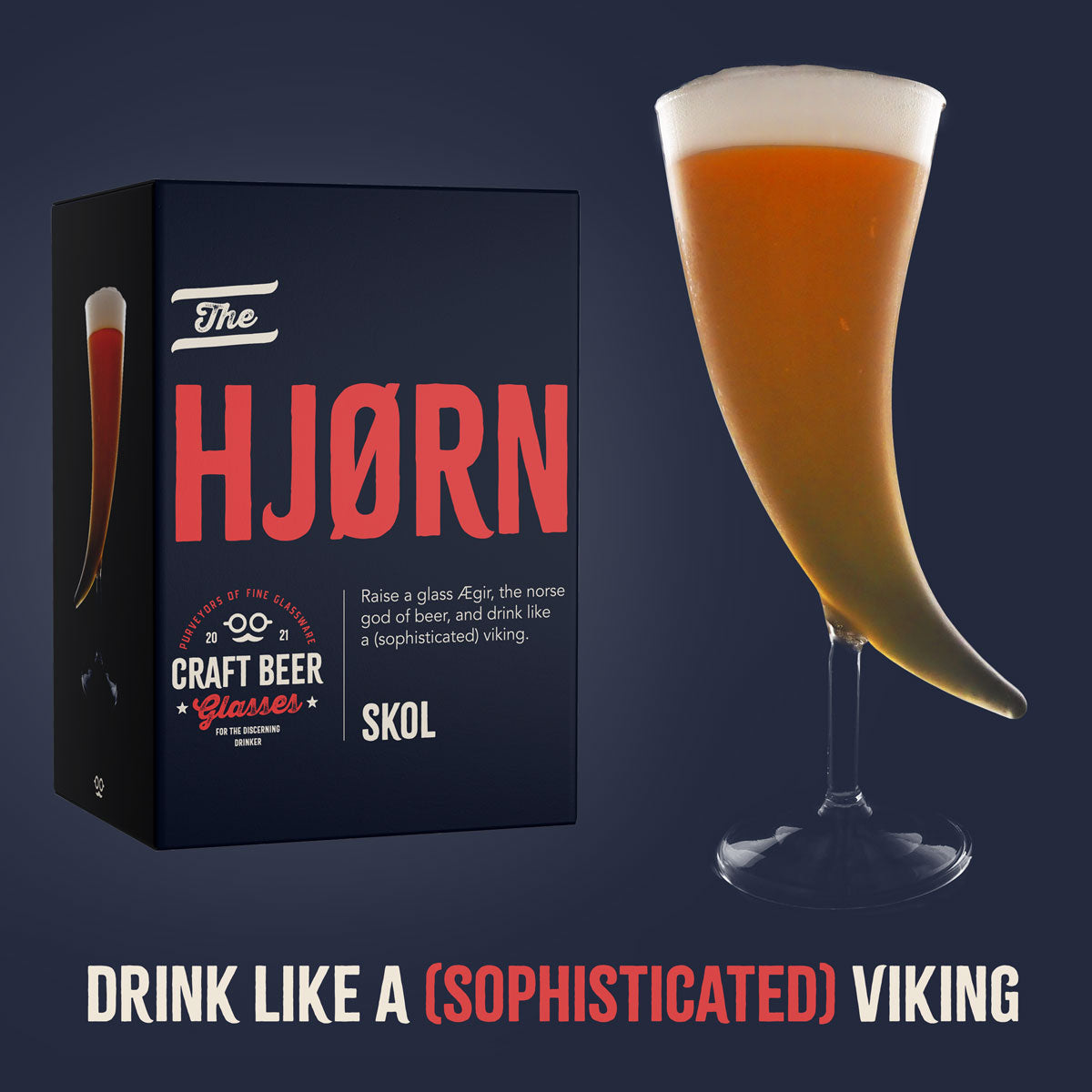 The Hjørn - Craft Beer Glass Set