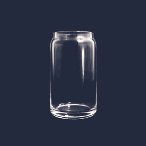 beer glass can