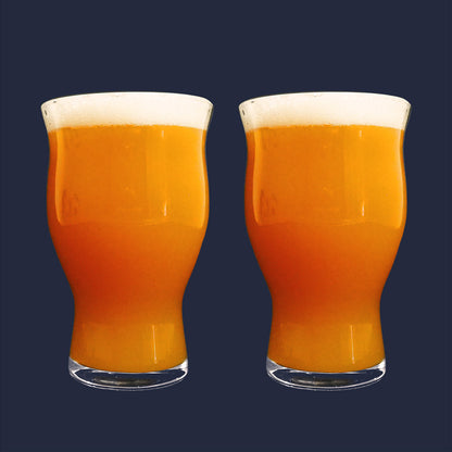 Hazy Beer Glass