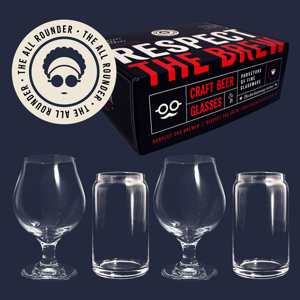 The All Rounder - Craft Beer Glass Set