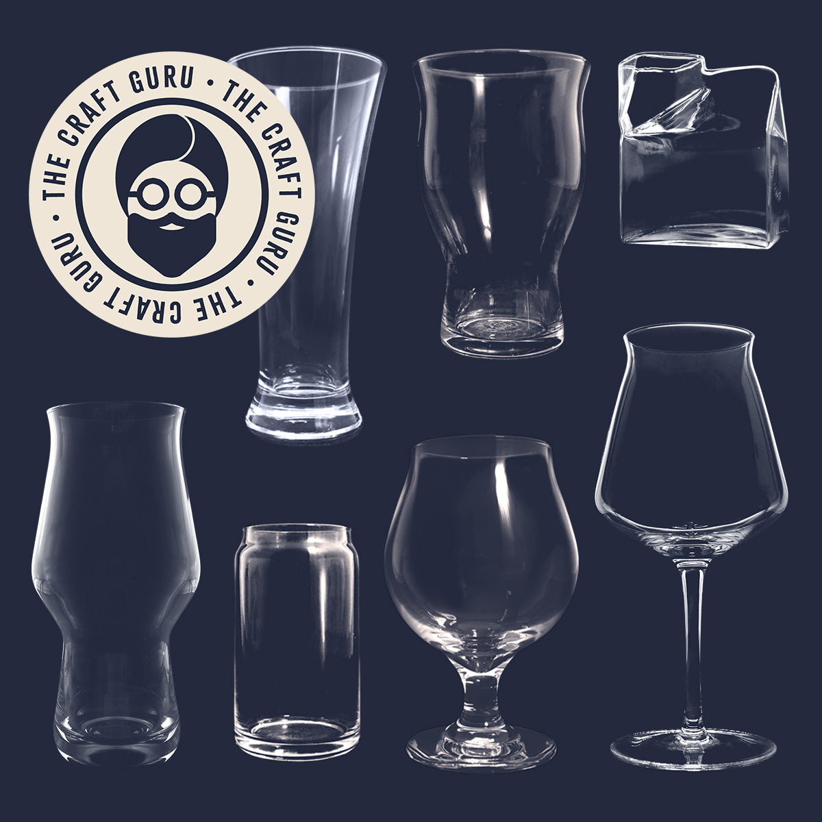 The Craft Guru - Craft Beer Glass Set
